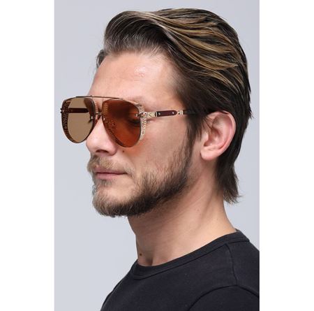 Alpottica Olly Gold Brown Unisex Güneş Gözlüğü
