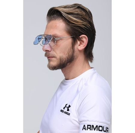 Alpottica Paul Silver Blue Flip-Up Unisex Güneş Gözlüğü