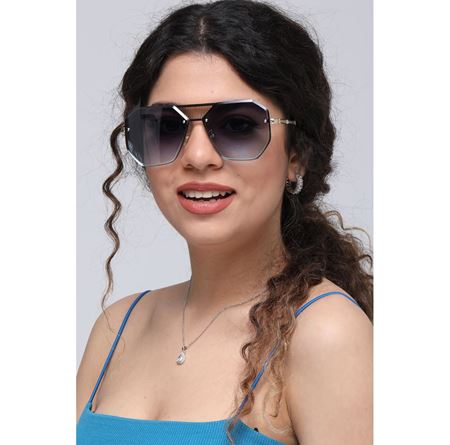 Alpottica Ray Gold Blue Unisex Güneş Gözlüğü