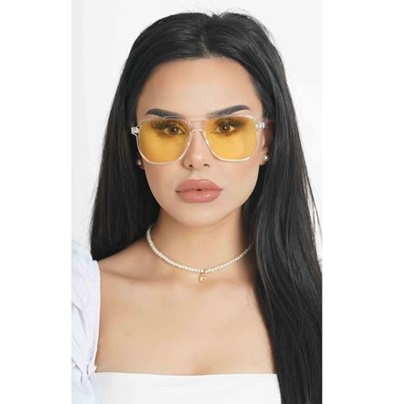 Alpottica Robin Transparent Yellow Unisex Güneş Gözlüğü