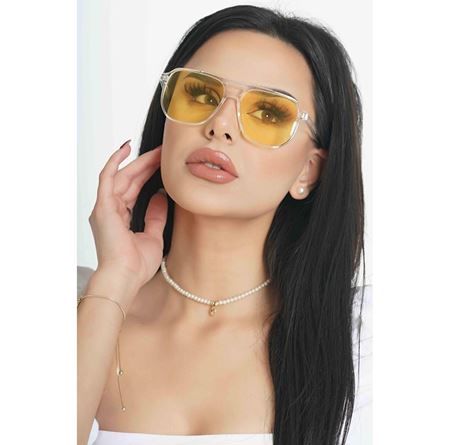 Alpottica Robin Transparent Yellow Unisex Güneş Gözlüğü