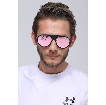 Alpottica Rupert Black Pink-Mirror Unisex Güneş Gözlüğü