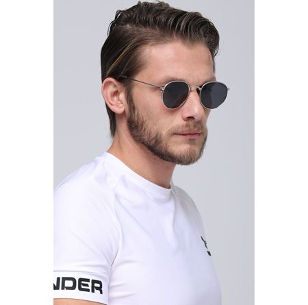 Alpottica Vincent Silver Black-Mirror Katlanır Unisex Güneş Gözlüğü