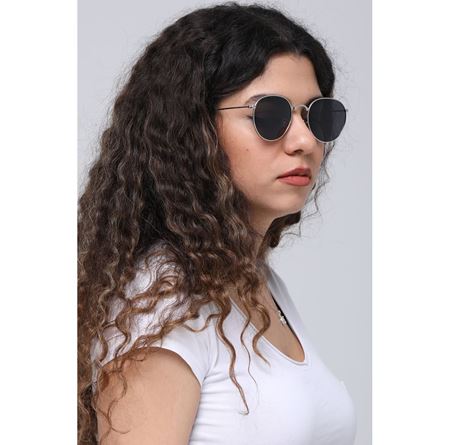 Alpottica Vincent Silver Black-Mirror Katlanır Unisex Güneş Gözlüğü