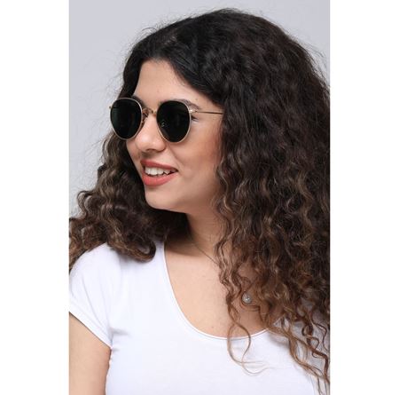 Alpottica Vincent Gold Green-Katlanır Unisex Güneş Gözlüğü