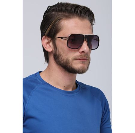 Alpottica Zach Gold Smoked Unisex Güneş Gözlüğü