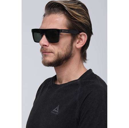 Alpottica Peter Black Green Sunglasses