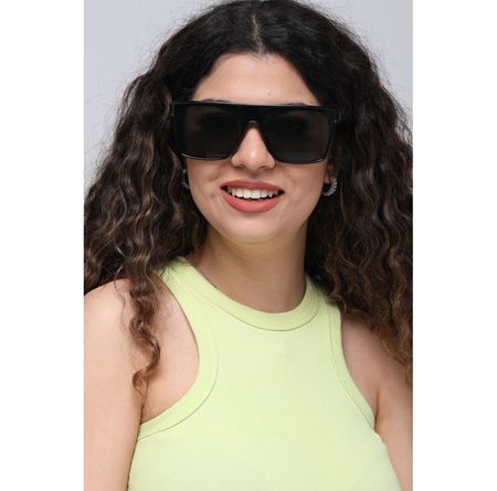 Alpottica Peter Black Green Sunglasses