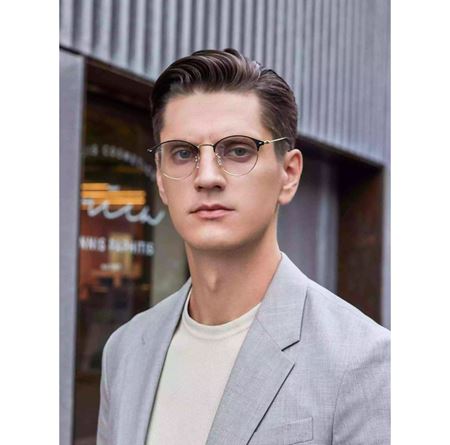 Alpottica Laurent Gold 2 in 1-Mavi Işık Koruyucu Fotokromik Gözlük