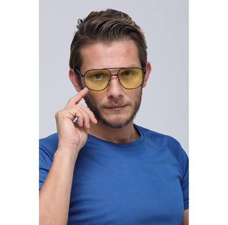 Alpottica Axel Black Yellow Unisex Güneş Gözlüğü
