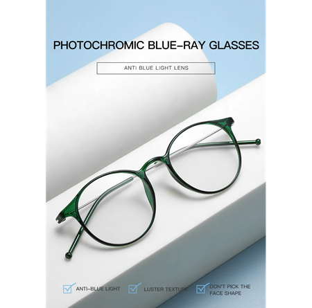 Alpottica John Green 2 in 1-Mavi Işık Koruyucu Fotokromik Gözlük