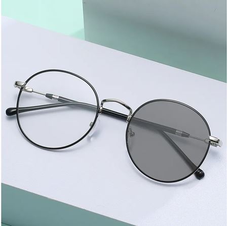 Alpottica Ken Silver 2 in 1-Mavi Işık Koruyucu Fotokromik Gözlük