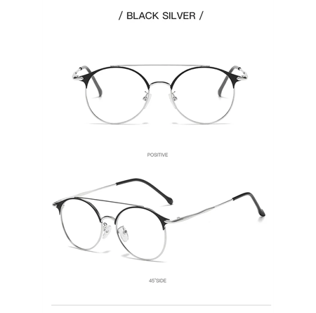 Alpottica Peaky Silver 2 in 1-Mavi Işık Koruyucu Fotokromik Gözlük