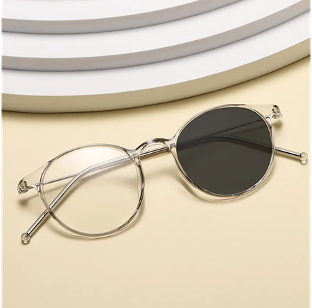 Alpottica John Transparent 2 in 1-Mavi Işık Koruyucu Fotokromik Gözlük