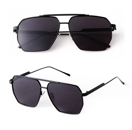 Alpottica Marco Black Unisex Güneş Gözlüğü