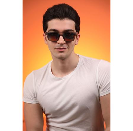 Alpottica Mountain Grey Red Polarize  Güneş Gözlüğü