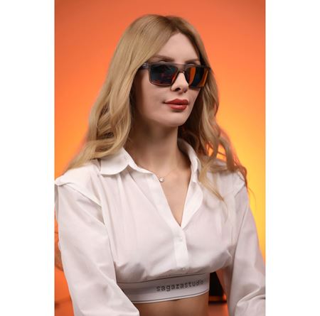 Alpottica Mountain Grey Red Polarize  Güneş Gözlüğü