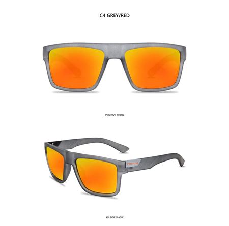 Alpottica Mountain Grey Red Polarize  Güneş Gözlüğü