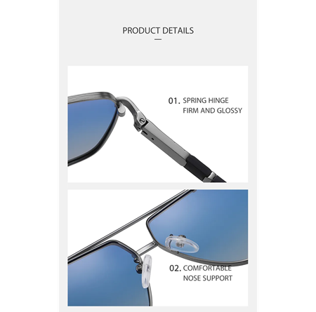 Alpottica Simon Blue Polarize Güneş Gözlüğü