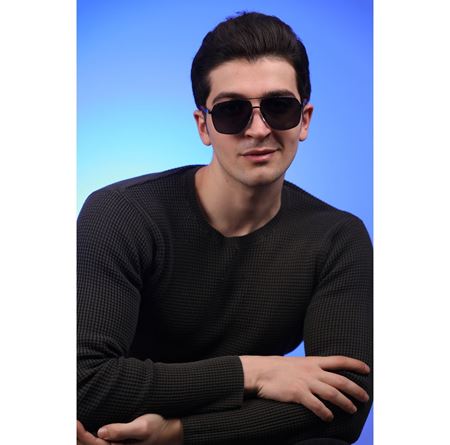 Alpottica Simon Black Red Polarize Güneş Gözlüğü