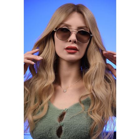 Alpottica Mile Gold Brown  Unisex Güneş Gözlüğü