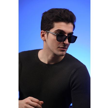 Alpottica Back Black  Unisex Polarize  Güneş Gözlüğü