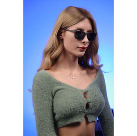 Alpottica Back Grey  Unisex Polarize  Güneş Gözlüğü