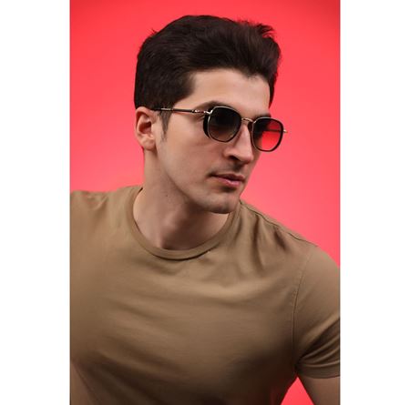 Alpottica Elit Gold Brown Unisex  Güneş Gözlüğü