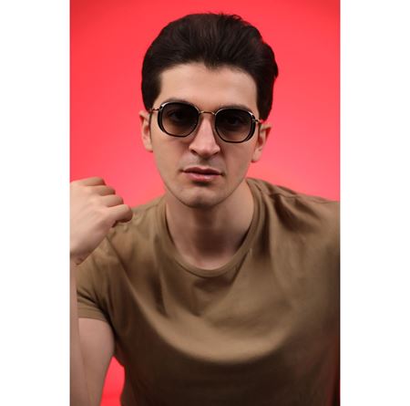 Alpottica Elit Gold Brown Unisex  Güneş Gözlüğü