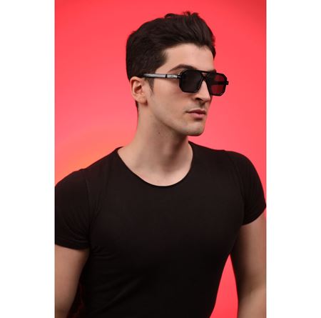 Alpottica Square Black  Güneş Gözlüğü