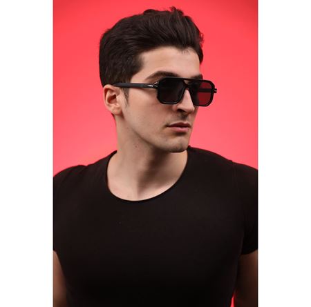 Alpottica Square Matte Black  Güneş Gözlüğü