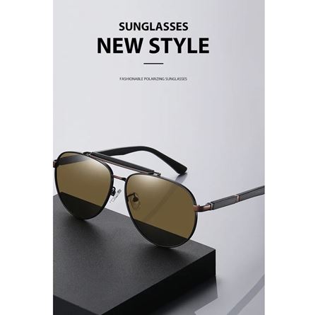 Alpottica Pilot Brown Unisex Polarize Güneş Gözlüğü