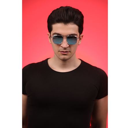 Alpottica  Shiny Blue Mirror Unisex  Güneş Gözlüğü