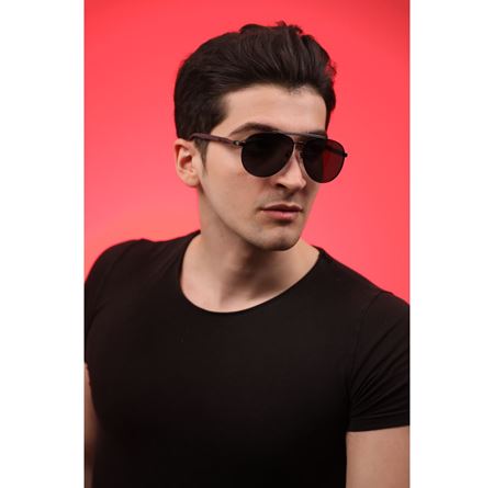 Alpottica Pilot Black Unisex Polarize Güneş Gözlüğü