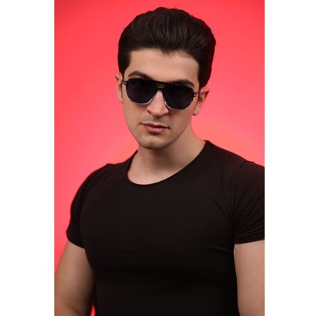 Alpottica Shiny Dark Blue Unisex  Güneş Gözlüğü