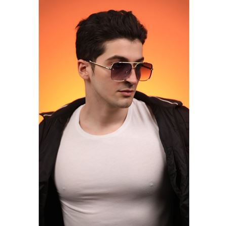 Alpottica Premium Gold GreyUnisex  Güneş Gözlüğü