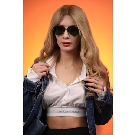 Alpottica Topgun Black Green Unisex  Güneş Gözlüğü