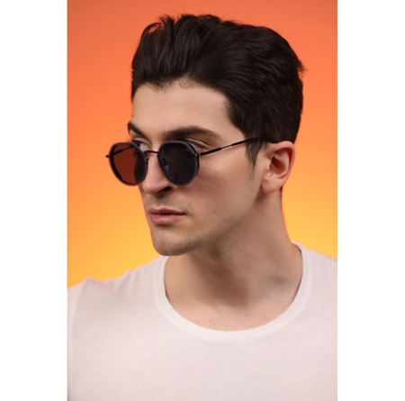 Alpottica Pure Black Unisex Güneş Gözlüğü