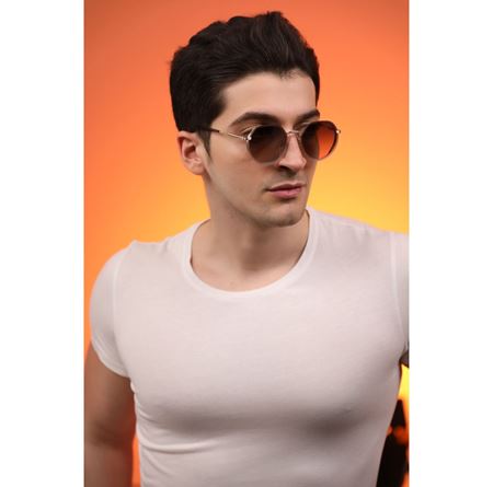 Alpottica Pure Gold Brown Unisex Güneş Gözlüğü
