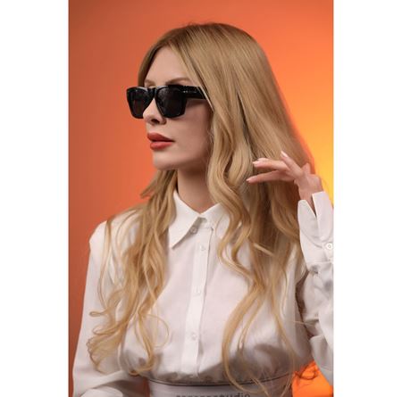 Alpottica Six Bright Black Unisex  Güneş Gözlüğü