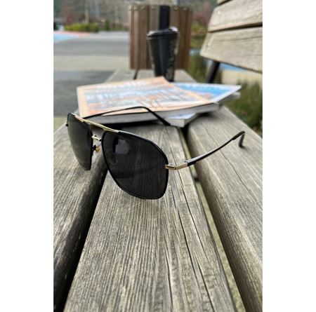 Alpottica Furry Black Unisex  Güneş Gözlüğü