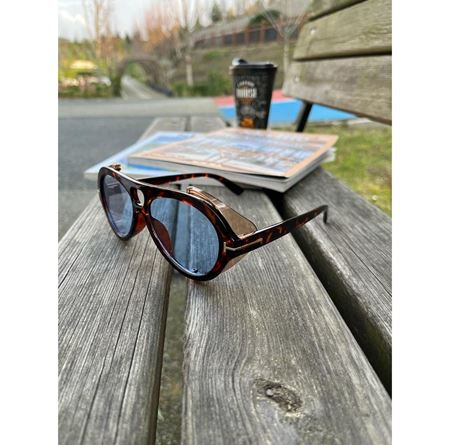 Alpottica TF1 Brown Blue Unisex  Güneş Gözlüğü