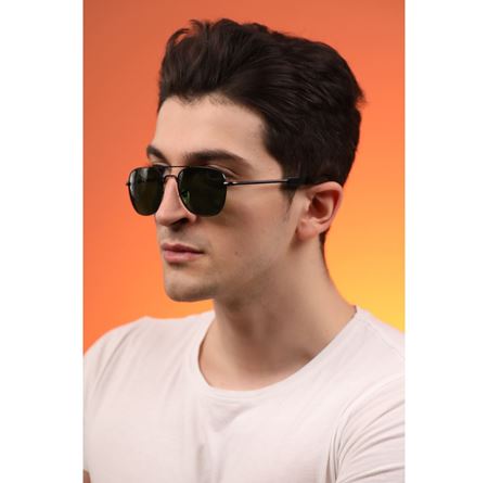 Alpottica Plane Black Green Unisex  Güneş Gözlüğü