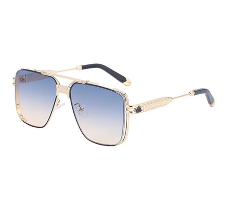 Alpottica Otto Gold Yellow Blue Unisex Güneş Gözlüğü