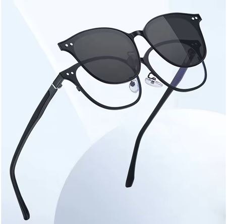 Alpottica Magnetic Eyewear MASCULEN  2 in 1 BLACK -