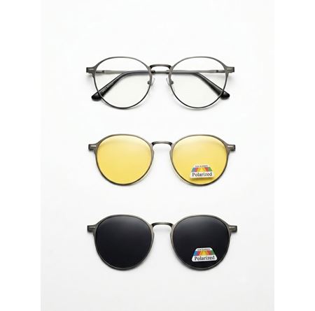 Retro Antracite Trio