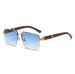 Alpottica Seth Brown Blue Unisex Güneş Gözlüğü