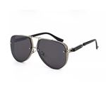 Alpottica Olly Silver Black Unisex Güneş Gözlüğü