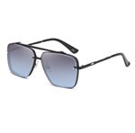Alpottica Jamie Black Blue Unisex Güneş Gözlüğü
