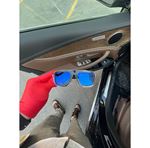 Alpottica Jeffrey Black Blue Mirror Unisex Güneş Gözlüğü